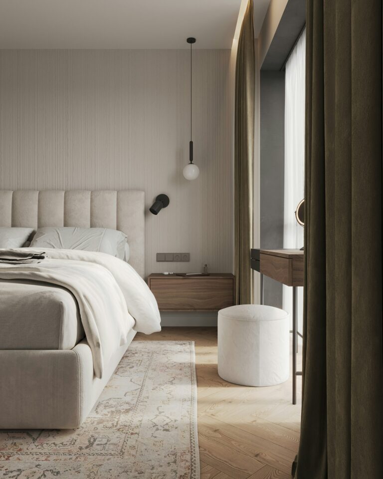 Simple bedroom